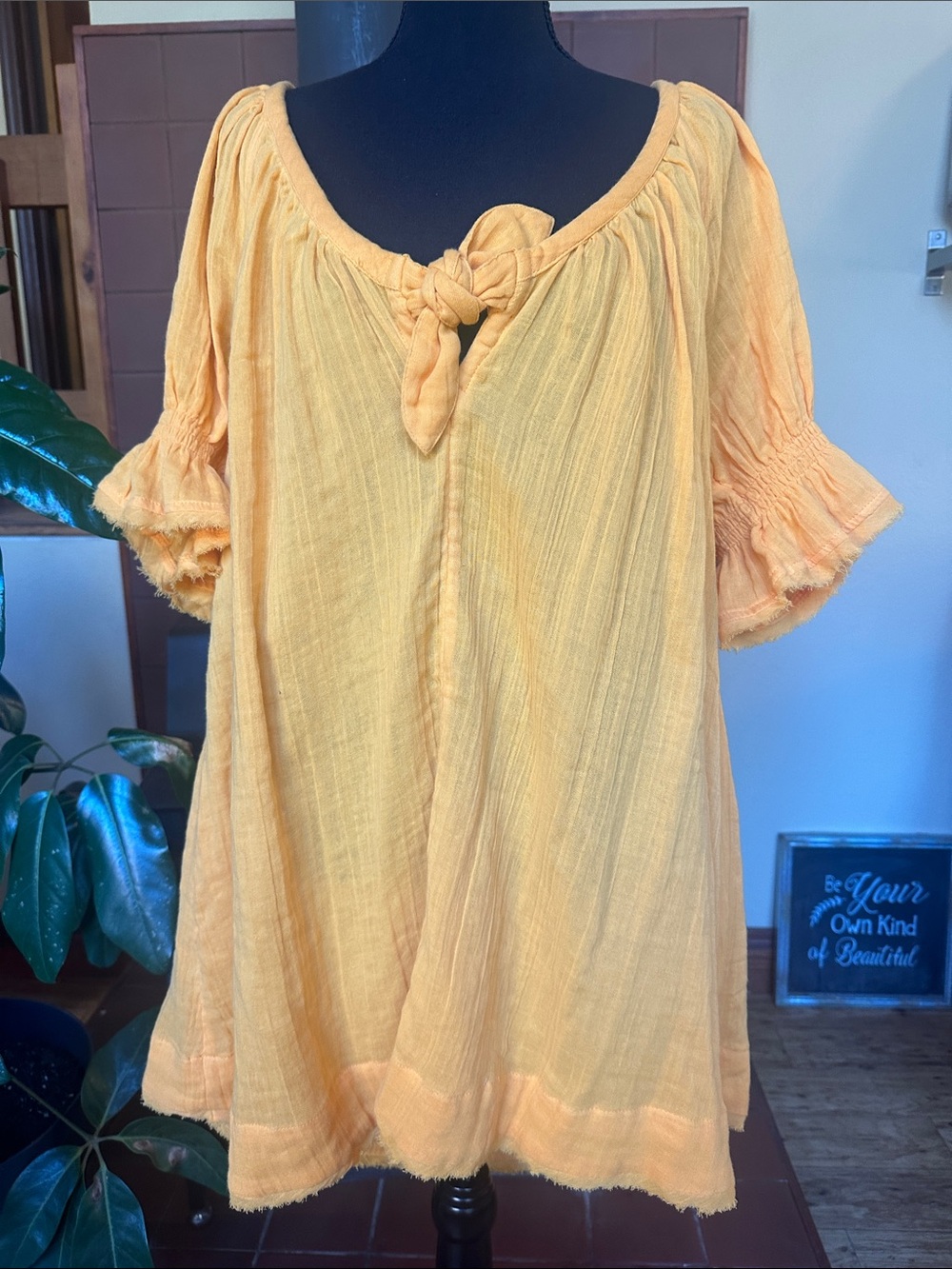 #272- Free People Mini Dress Beach Cover Up